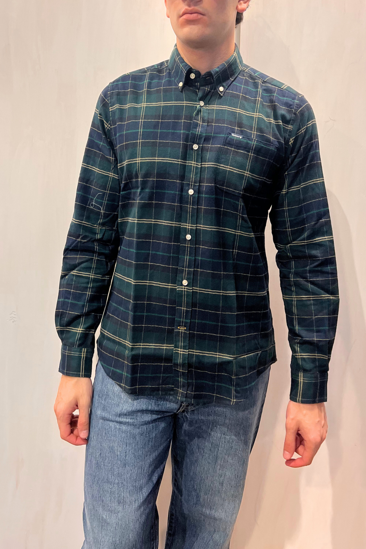 Camicia in flanella a quadri