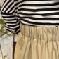 Pantalone a palazzo in popeline