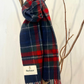 Sciarpa tartan misto cashmere