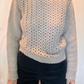 Maglia operata in alpaca