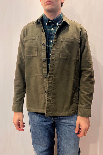 Sovracamicia in fustagno