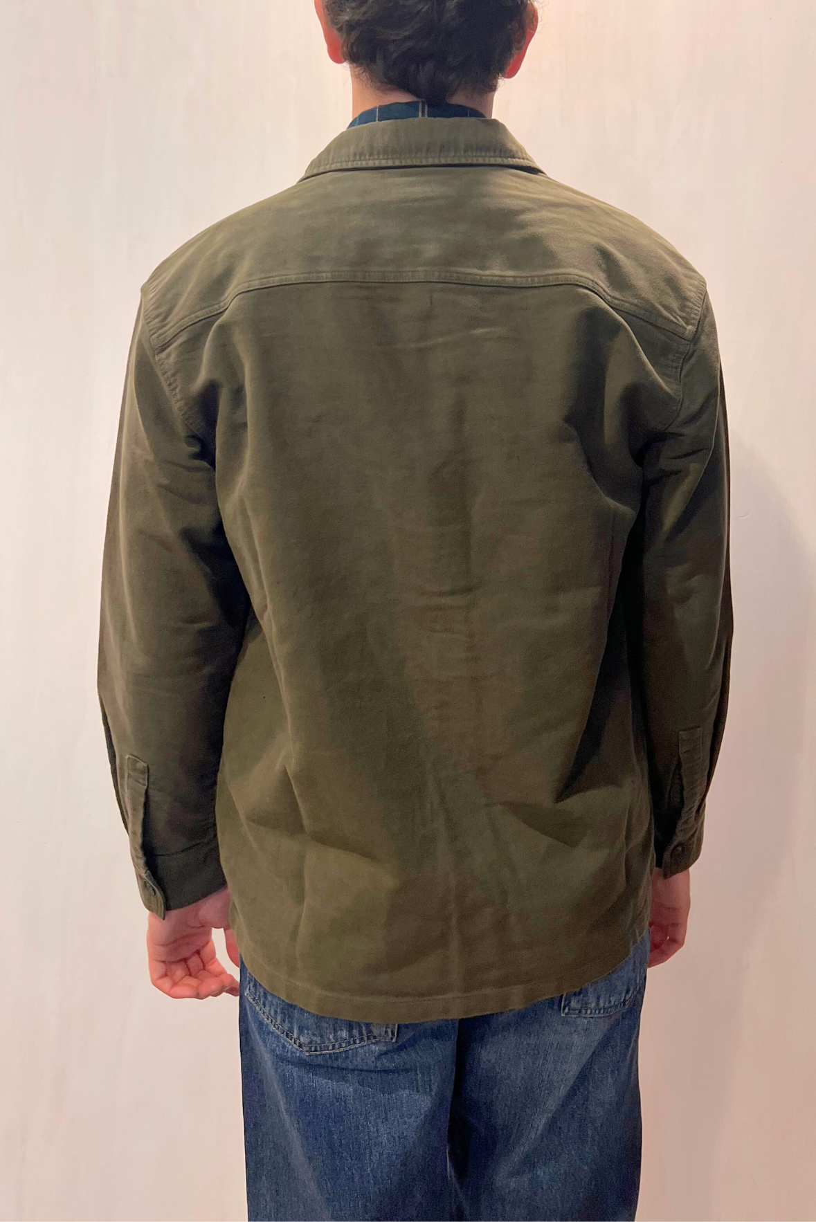 Sovracamicia in fustagno