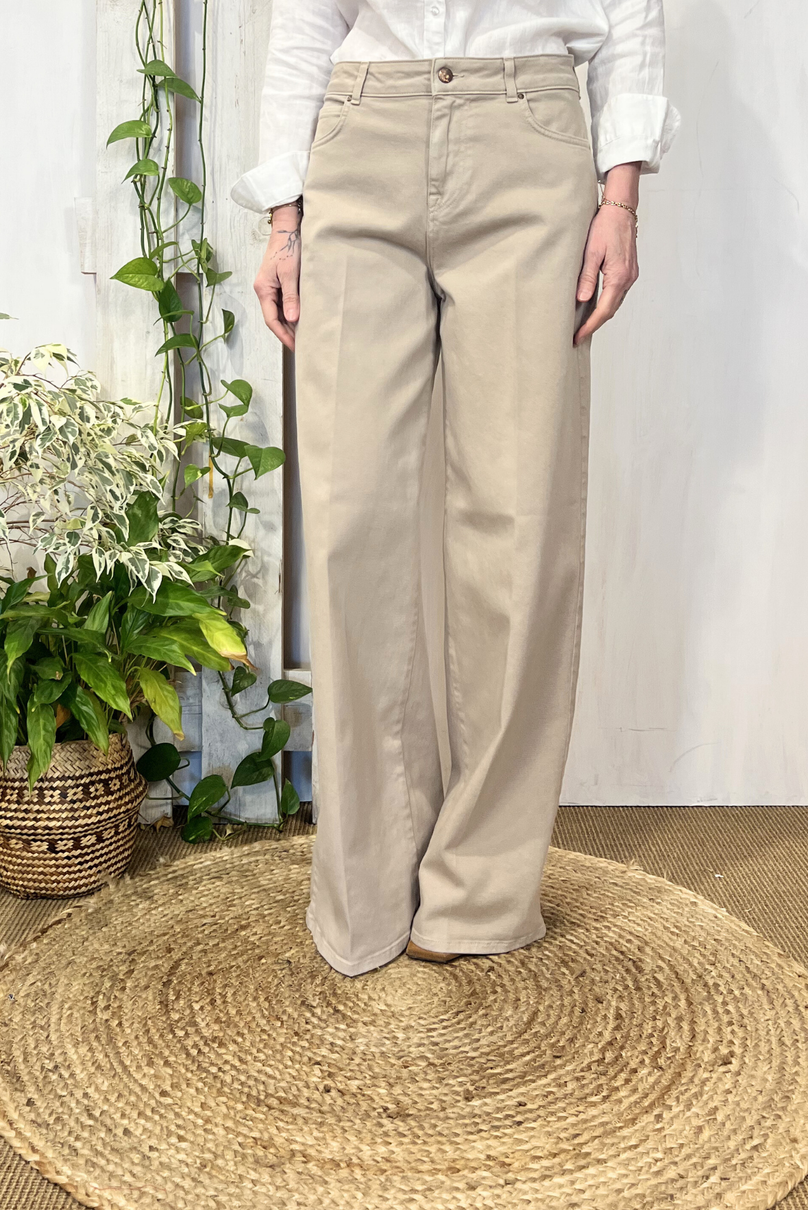 Jeans a palazzo