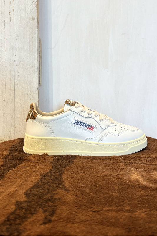 Sneakers Medalist dettagli leopardo
