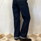 Jeans straight cimosato