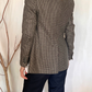 Blazer in lana pied du poule