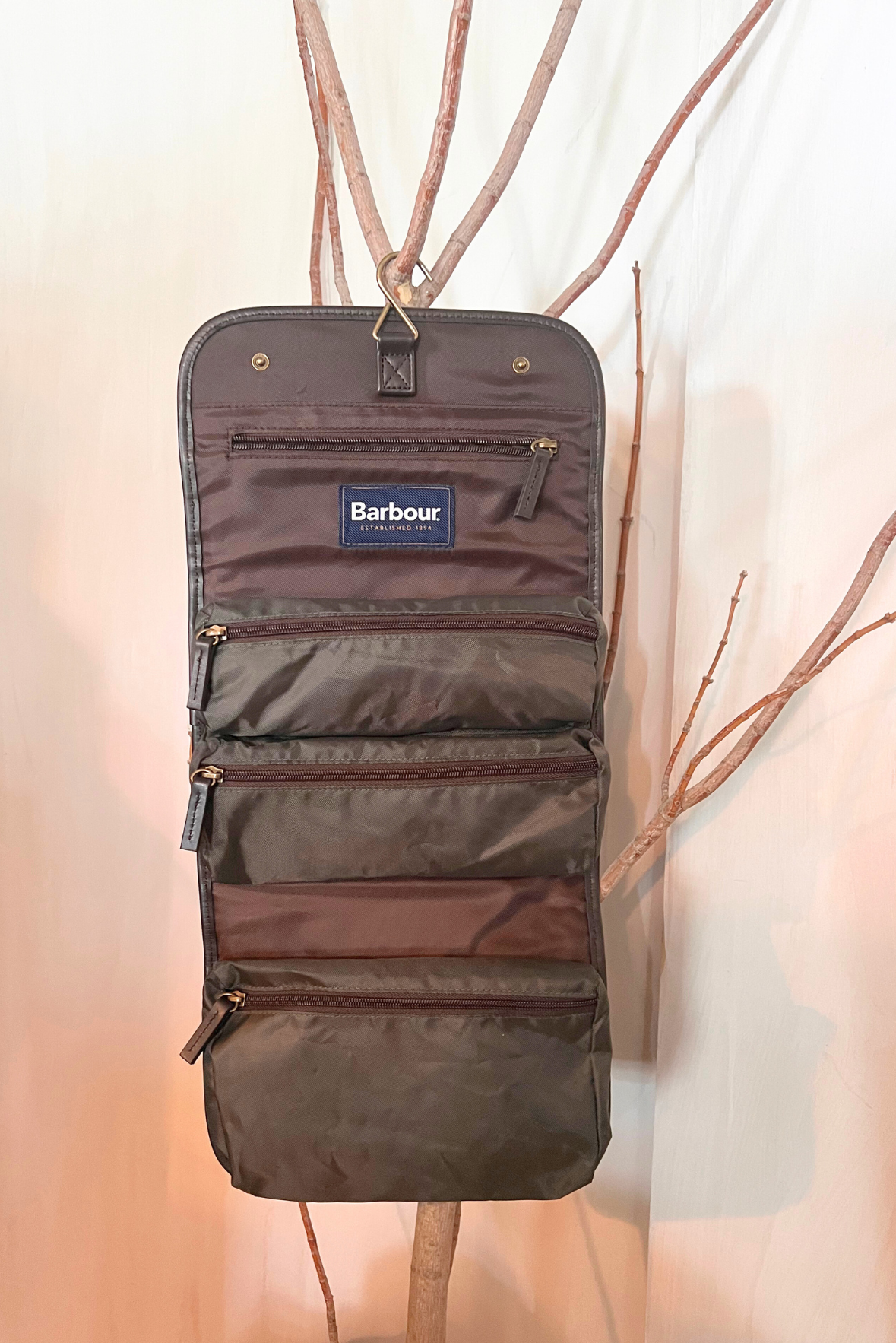 Beauty Case multi scomparti in nylon