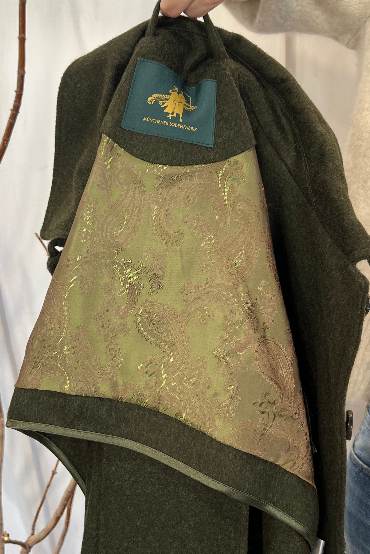 Cappotto Hubertus in lana vergine