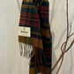 Sciarpa tartan misto cashmere