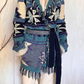 Cardigan con cintura