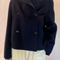 Peacoat corto in lana