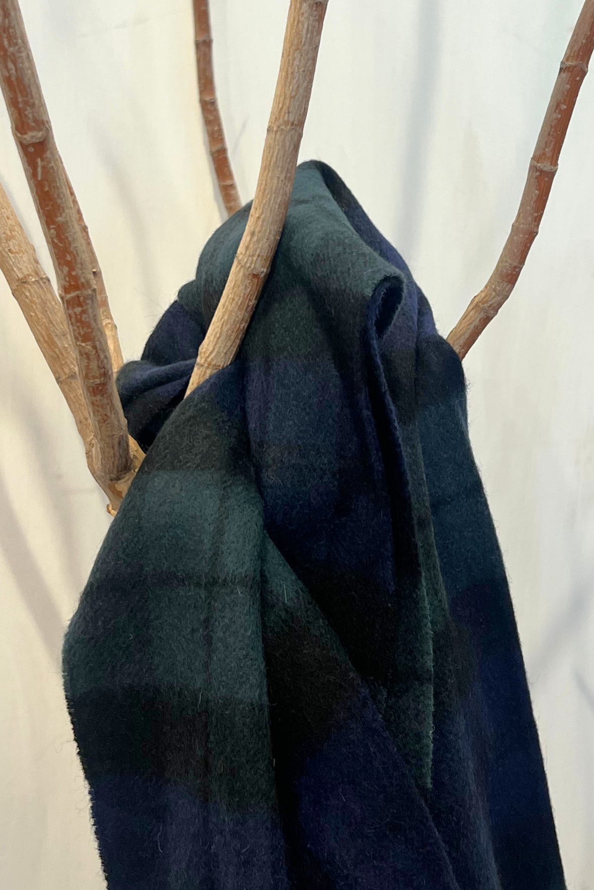 Sciarpa tartan misto cashmere