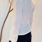 Camicia kimono con perline