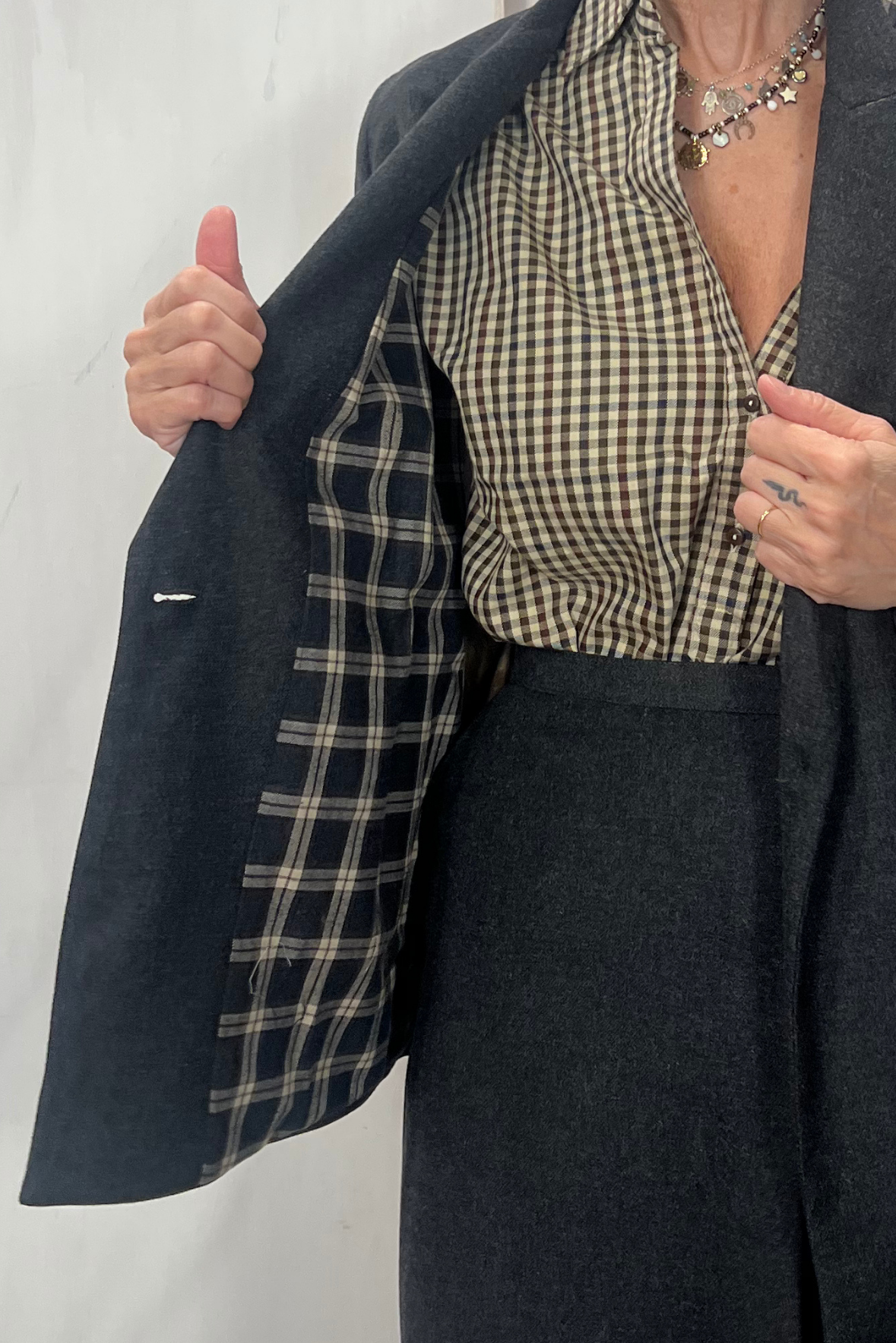 Blazer con cinturina