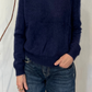 Maglia in cashmere peloso