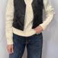 Gilet corto in piuma d'oca