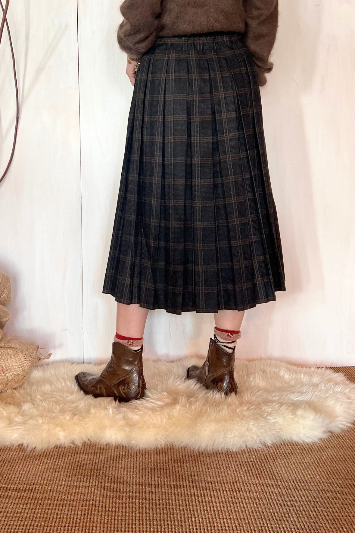 Gonna kilt con cintura