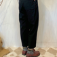 Pantalone con pinces in lana