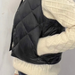 Gilet corto in piuma d'oca