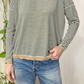 Maglia a righe misto cashmere
