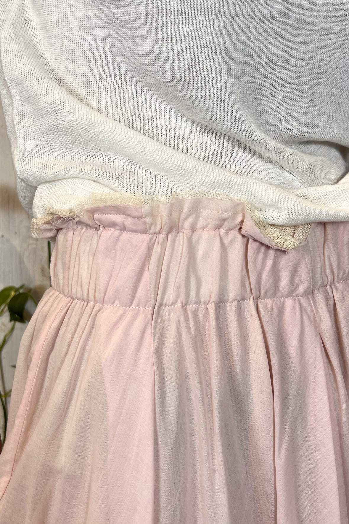 Gonna doppiata tulle