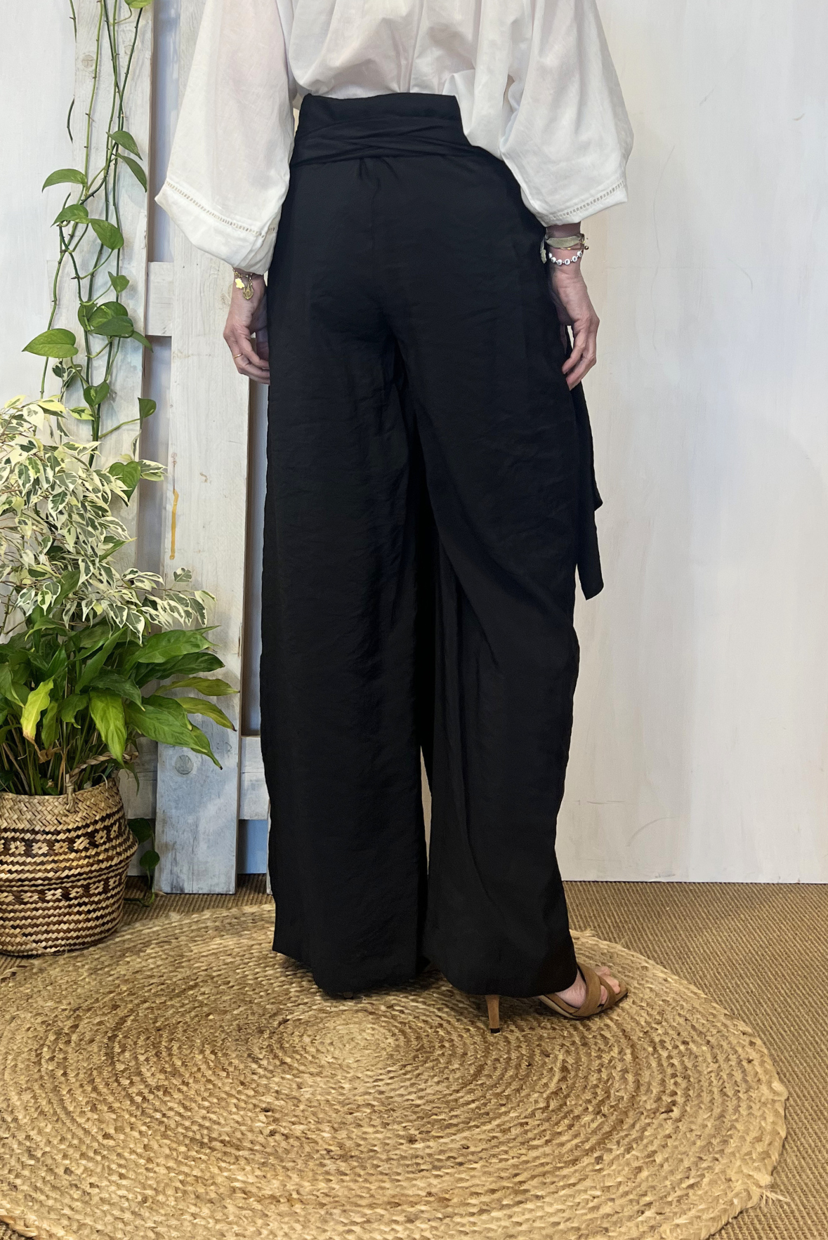 Pantalone con pannello in modal