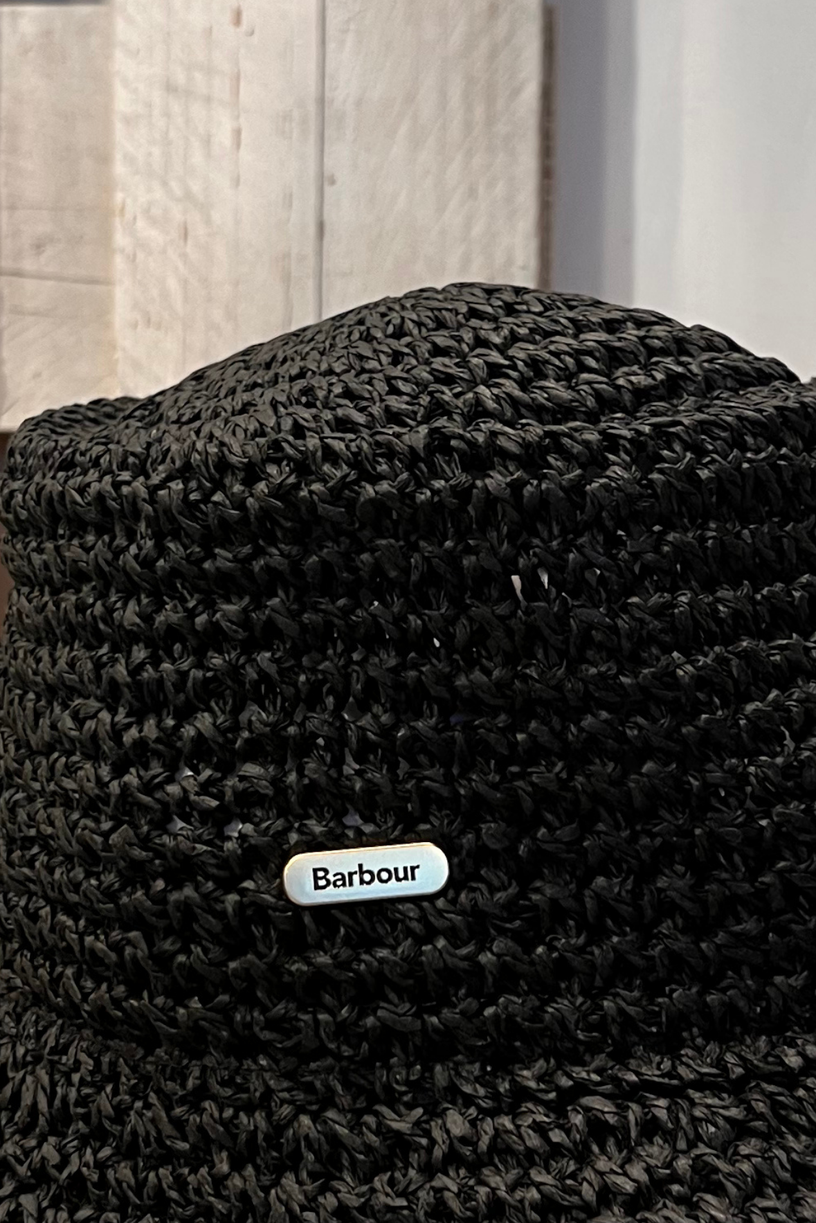 Cappello croche paglia