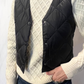 Gilet corto in piuma d'oca