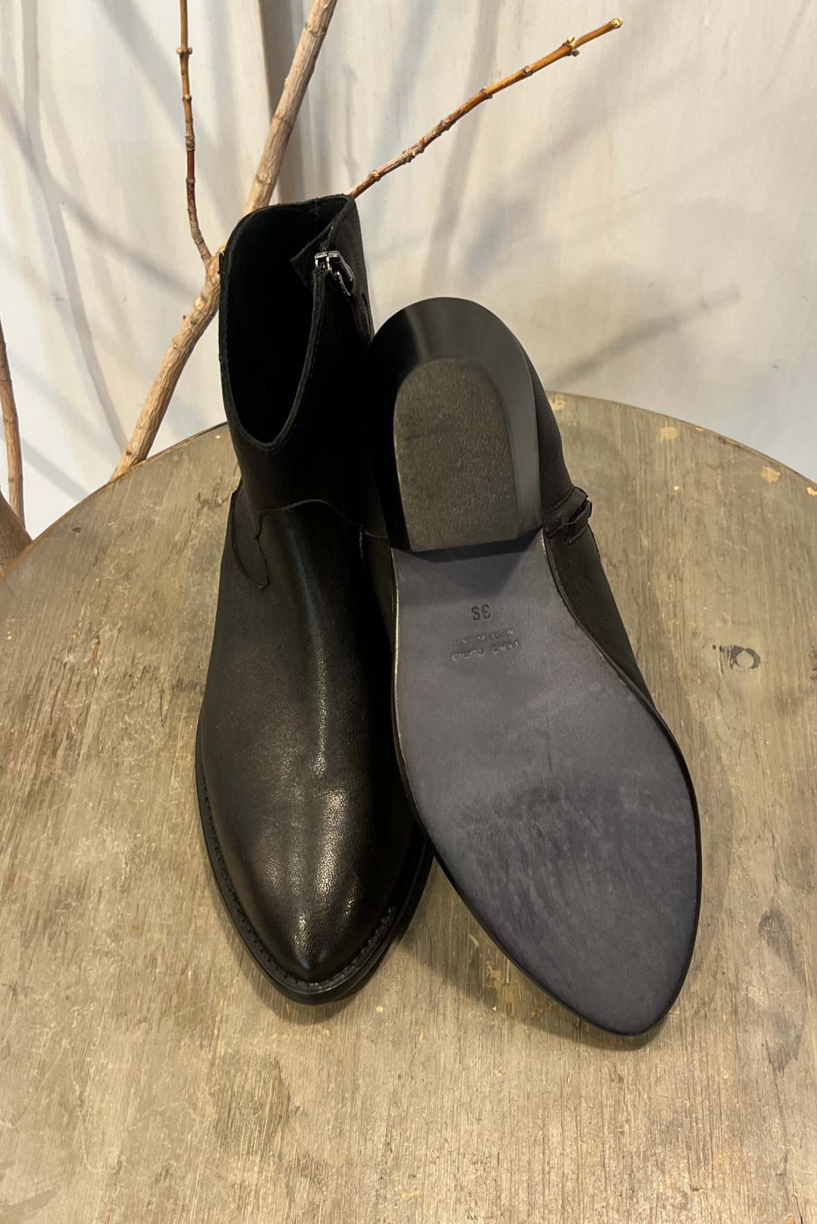 Texano in pelle