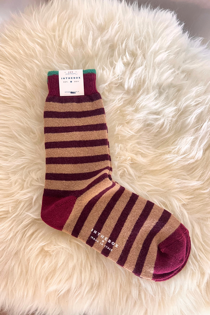 Calzino a righe