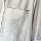 Camicia coreana a righe con ricami