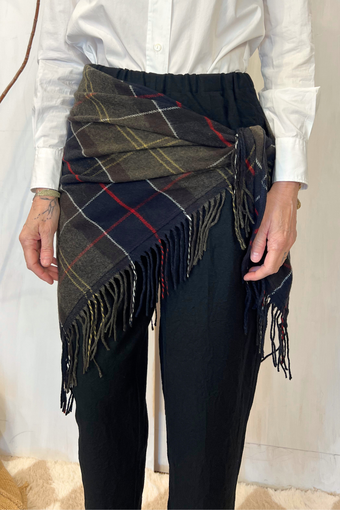 Sciarpa pareo tartan