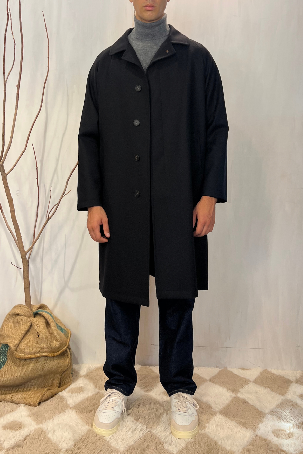 Cappotto in lana Water Repellent