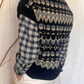 Gilet in maglia jaquard