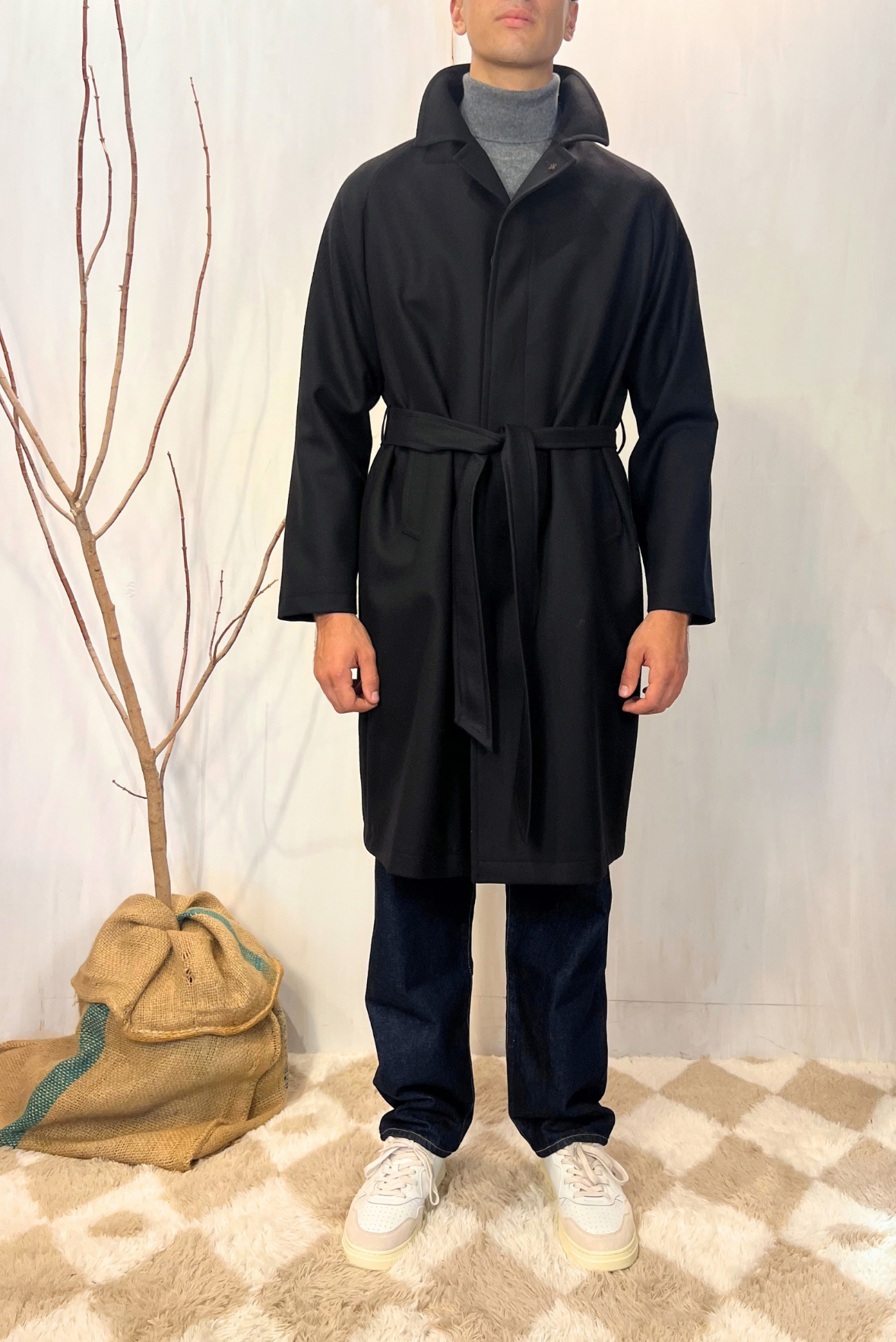 Cappotto in lana Water Repellent