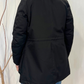 Parka con collo in ecopelliccia