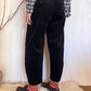 Pantalone balloon velluto