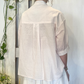 Camicia coreana a righe con ricami