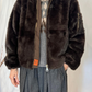 Bomber in ecopelliccia