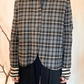 Giacca tartan in lana