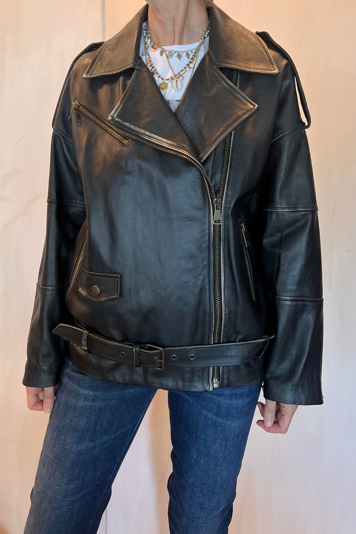 Biker 100% pelle