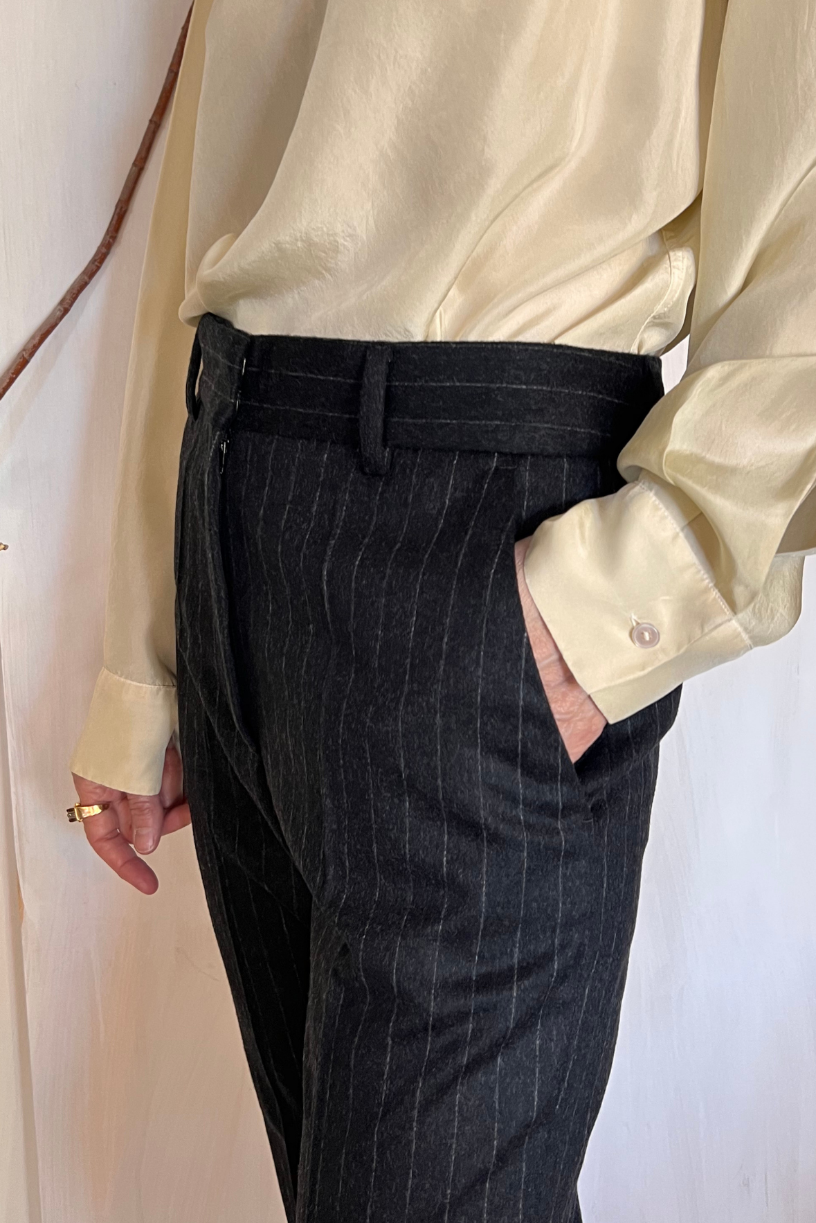 Pantalone gessato