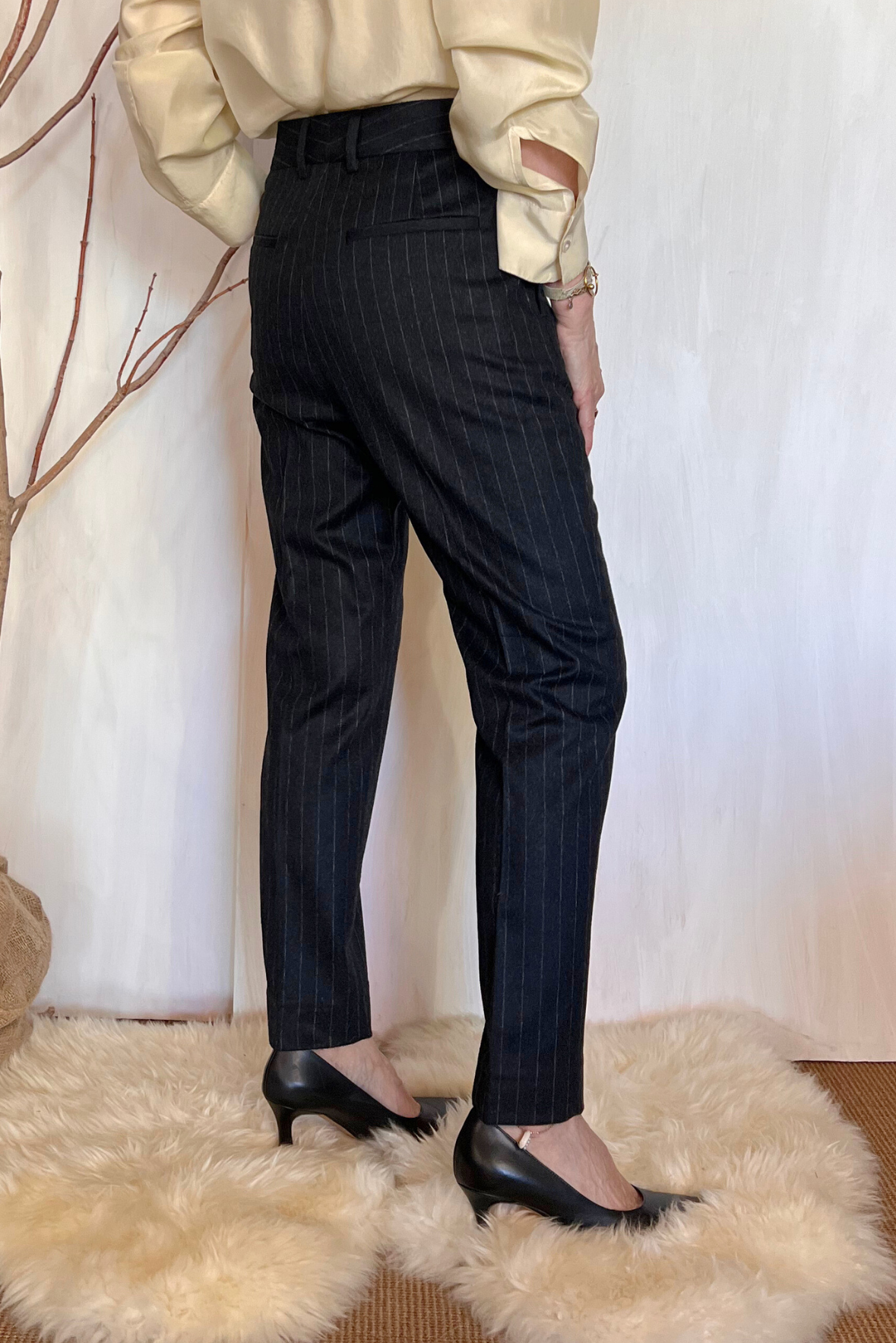Pantalone gessato