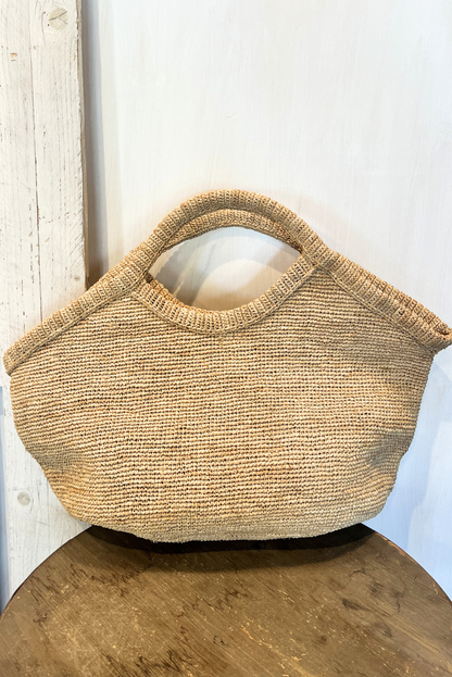 Shopper in rafia