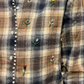 Camicia con ricami e perline