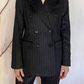 Blazer gessato