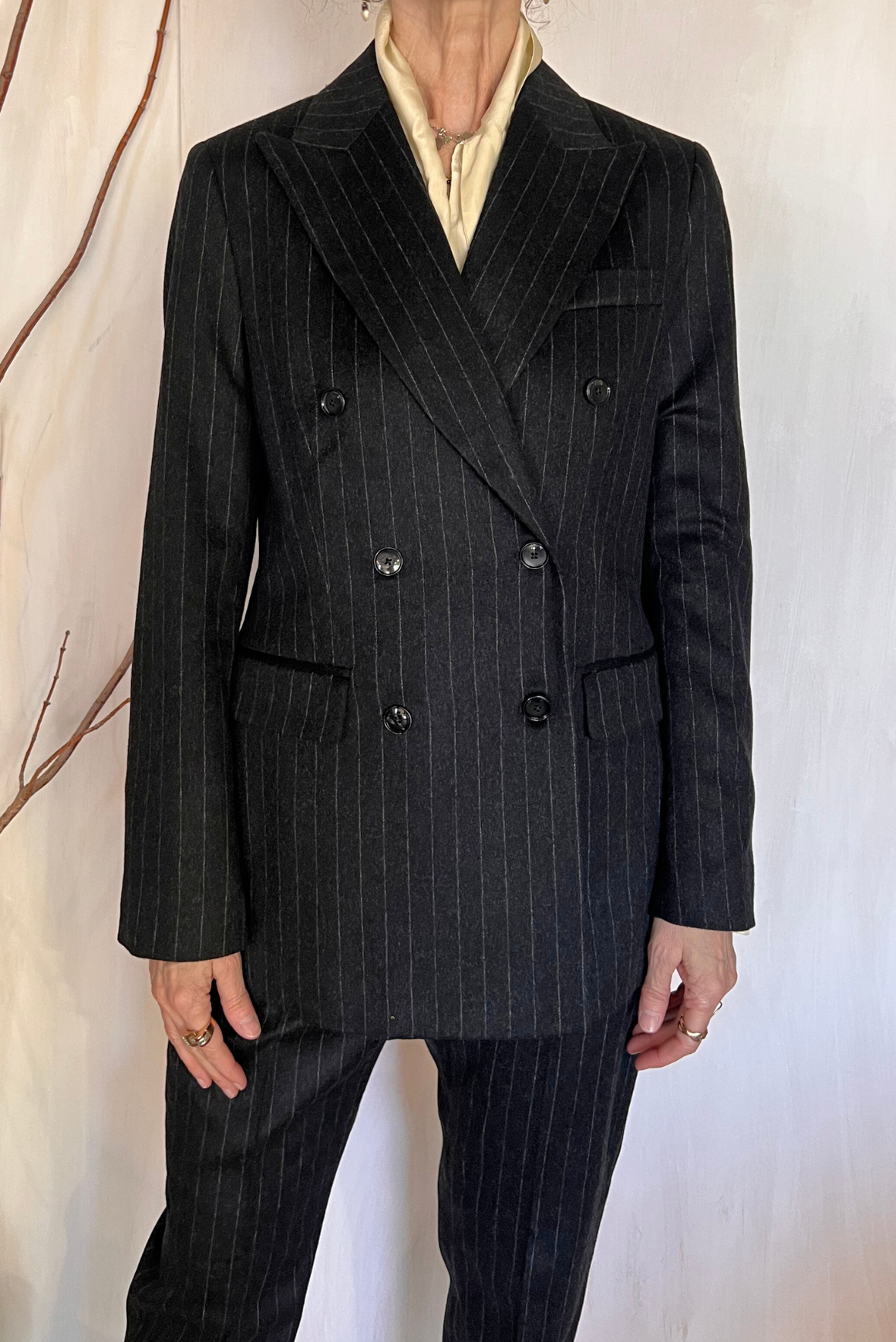 Blazer gessato