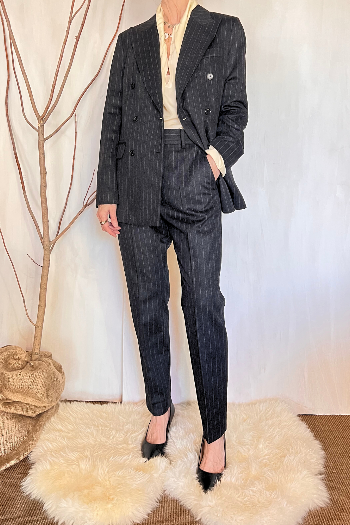 Blazer gessato