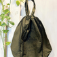 Borsa mezzaluna in pelle