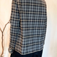 Giacca tartan in lana